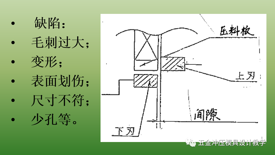 沖壓基礎(chǔ)知識和品質(zhì)缺陷要點總結(jié)，值得收藏學(xué)習(xí)(圖10)